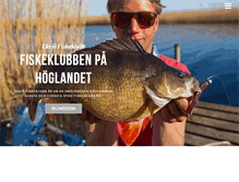 Tablet Screenshot of eksjofiskeklubb.se